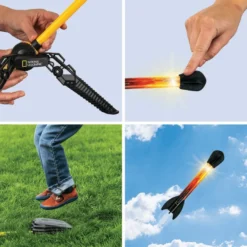 Air Rockets med LED-ljus, 3 st.