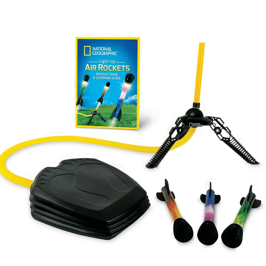 Air Rockets med LED-ljus, 3 st.