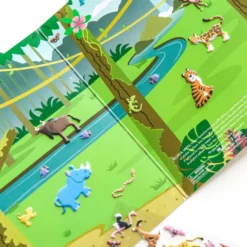 Aktivitetsbok med klistermärken - Safari