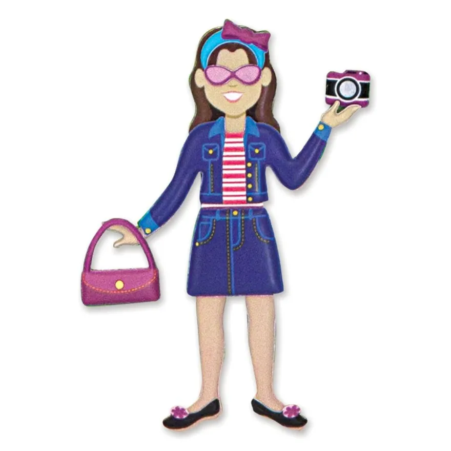 Aktivitetsbok med klistermärken - Dress-Up