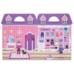 Aktivitetsbok med klistermärken - Dress-Up
