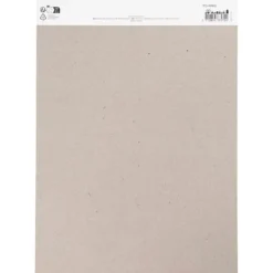 Akvarellpapper A4 / 230 g - Svart, 15 ark
