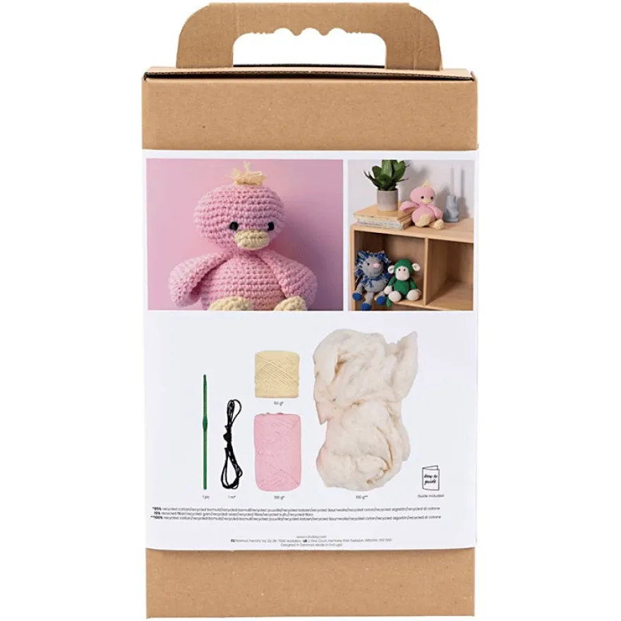 Amigurumi-virkpaket – Ankan Elly