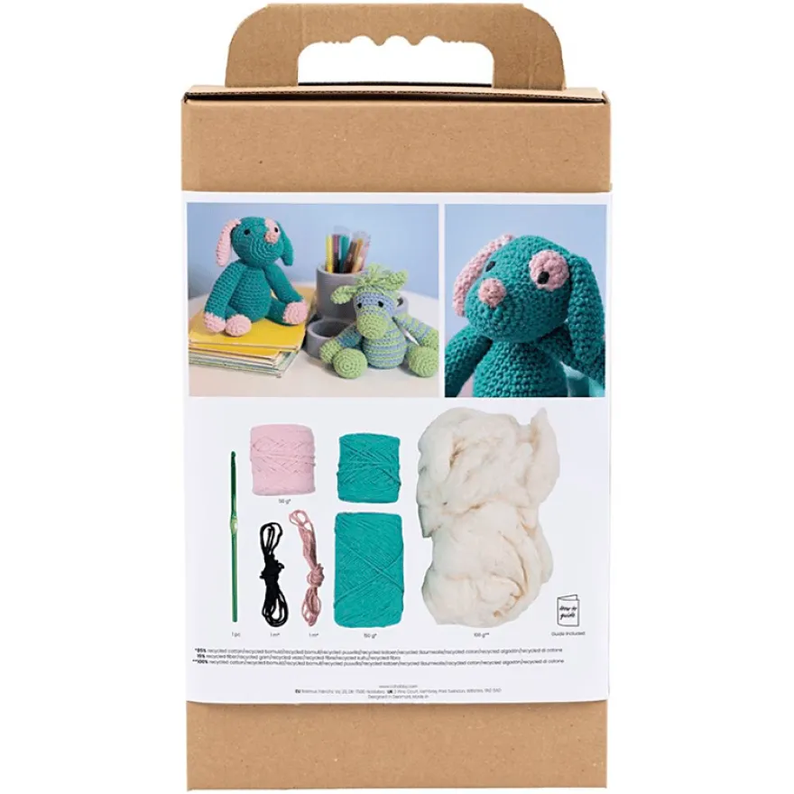 Amigurumi-virkpaket – Hunden Honey