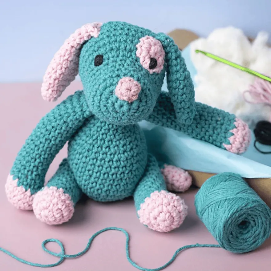 Amigurumi-virkpaket – Hunden Honey