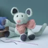 Amigurumi-virkpaket – Musen Monty