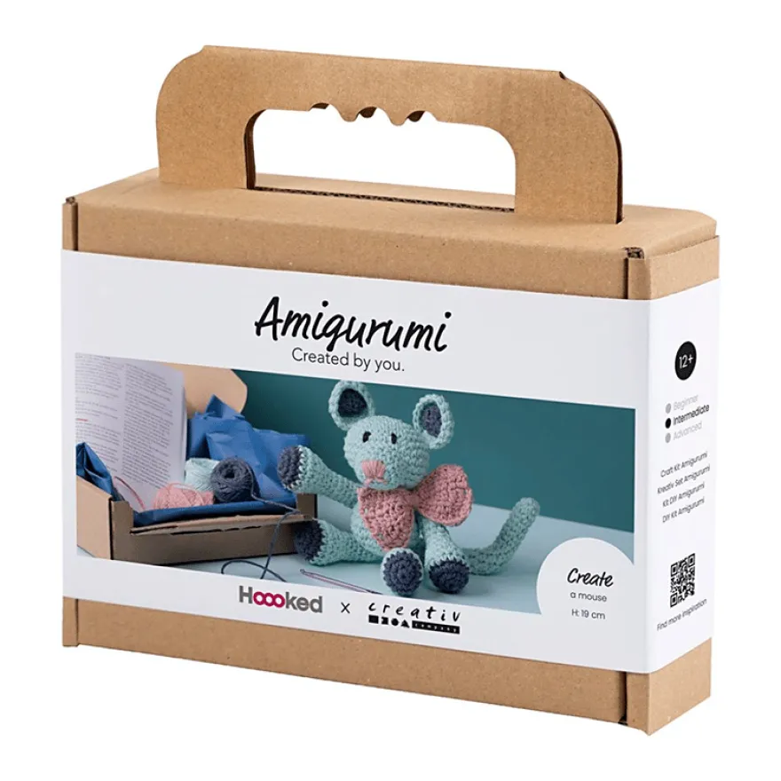 Amigurumi-virkpaket – Musen Monty