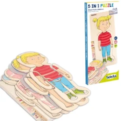 Anatomiskt pussel - Liten flicka