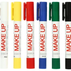 Ansiktsfärg - Make Up-pennor, grundfärger, 6 st.