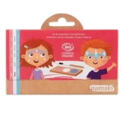 Ansiktsfärg med 3 färger - Prinsessa & enhörning