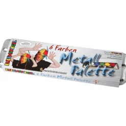 Ansiktsfärg - Palett med 6 grundfärger