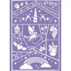 Ansiktsfärg stencil - Enhörning