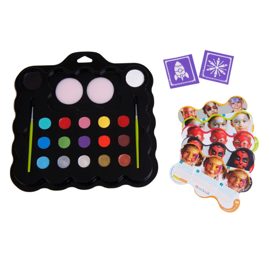Ansiktsfärg - Super Party Kit