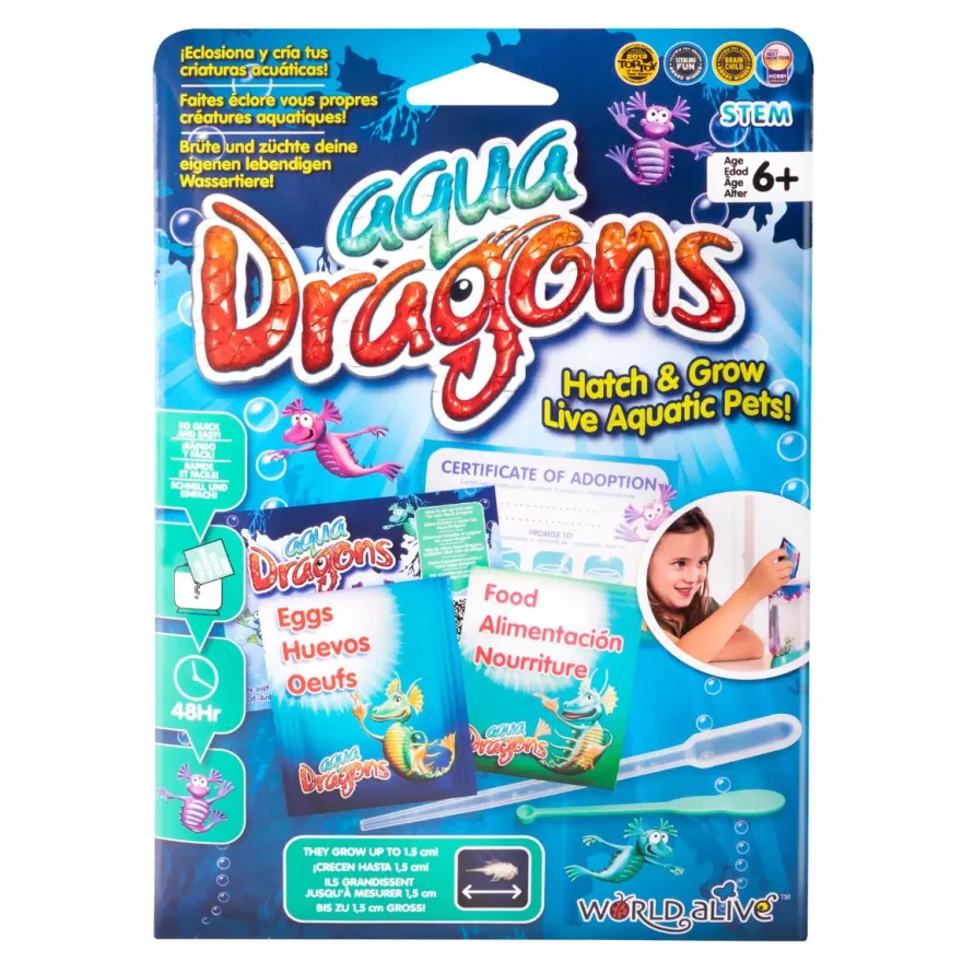 Aqua Dragons, tillbehör - Ägg och foder