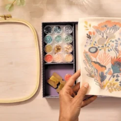 Atelier 58 – Pärlbroderi (blommor)