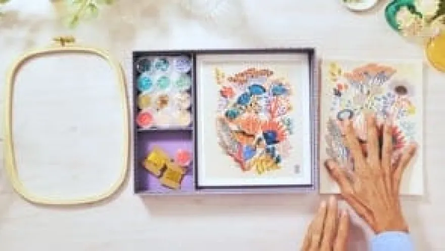 Atelier 58 – Pärlbroderi (blommor)