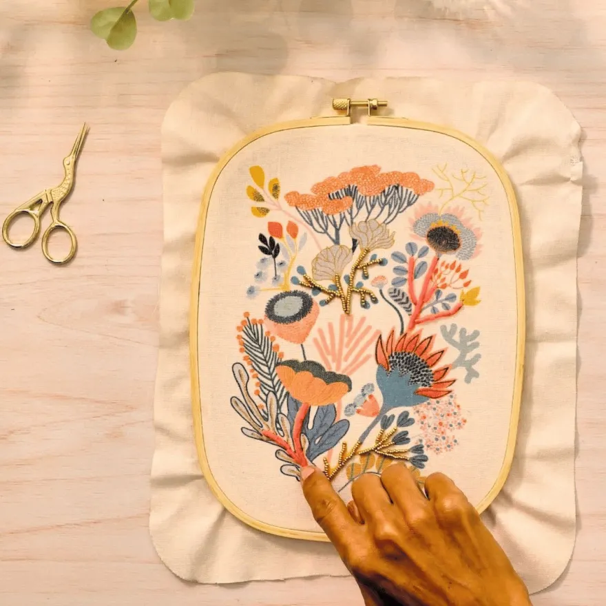 Atelier 58 – Pärlbroderi (blommor)