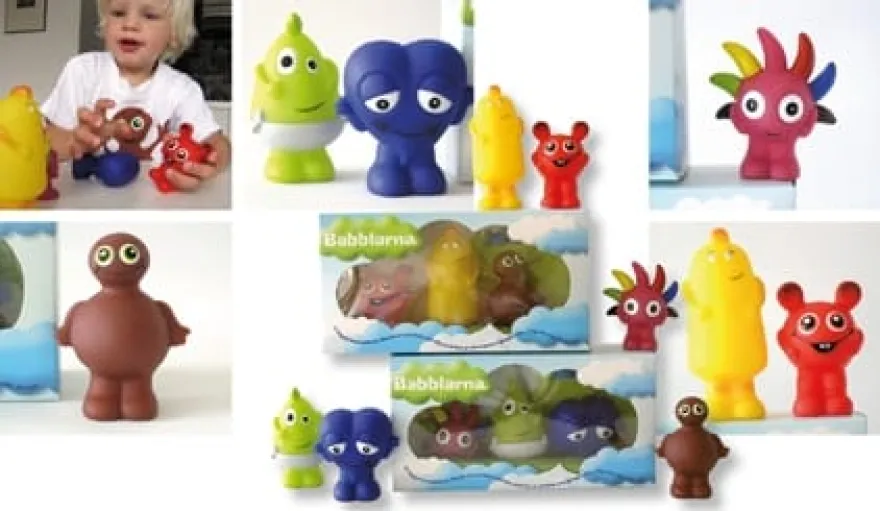 Babblarna språkträning - Plastfigurer