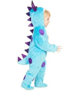 Babyoverall, blått monster