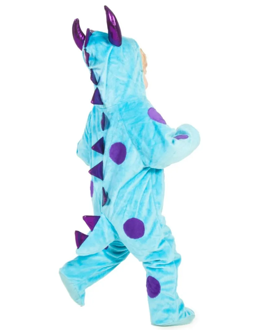 Babyoverall, blått monster