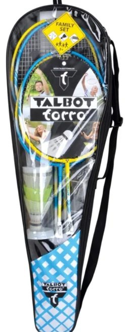 Badmintonset för familjen, inkl. nät