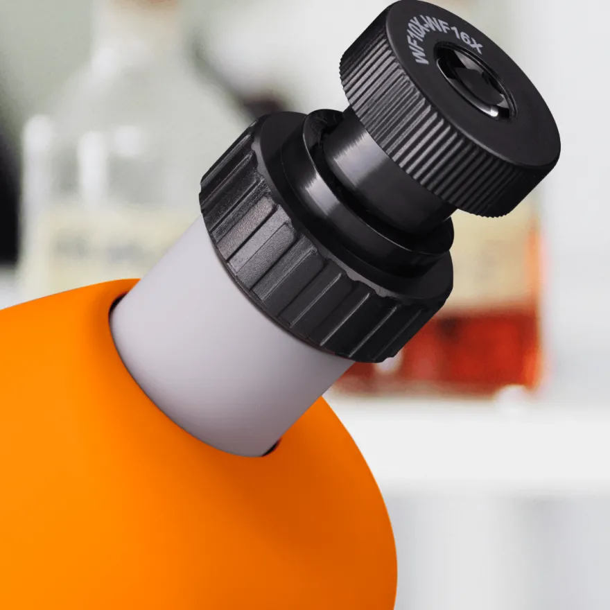 Barnmikroskop med LED, 40x-640x - Inkl. tillbehör