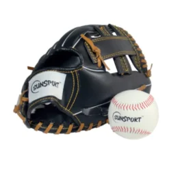 Baseballhandske & boll Ø7 cm
