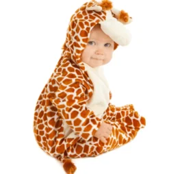 Bebis-heldräkt, Giraff - Flera storlekar