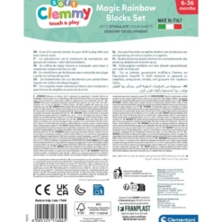 Bebisklossar Clemmy – Regnbågspaket, 9 st.