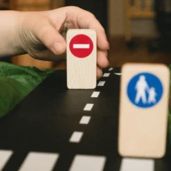 Bilbana-tillbehör – trafikskyltar, 8 st.