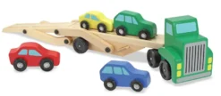 Biltransport med 4 bilar