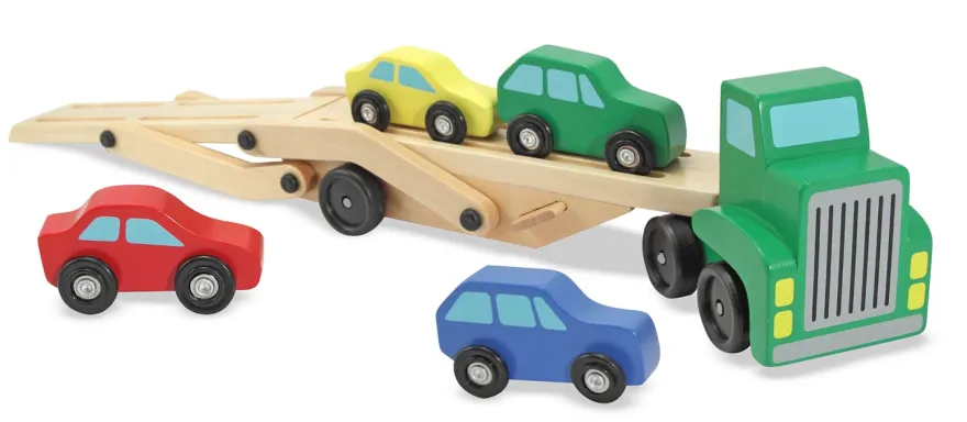 Biltransport med 4 bilar