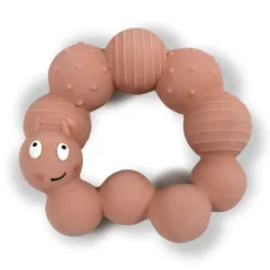 Bitdjur av 100 % naturgummi - Larven Lily