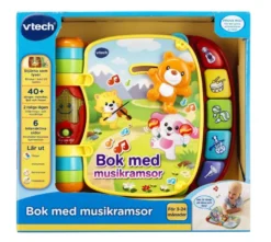 Bok med musikramsor