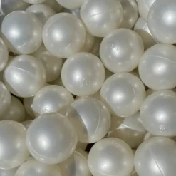 Bollhav bollar Ø7 cm - Champagne, 100 stk