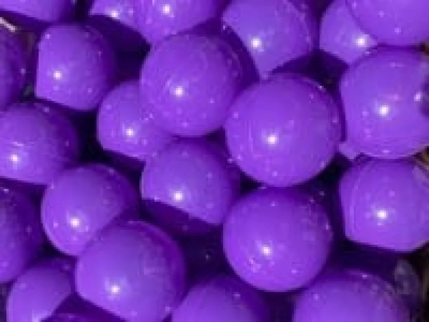 Bollhav bollar Ø7 cm - Lila, 100 stk