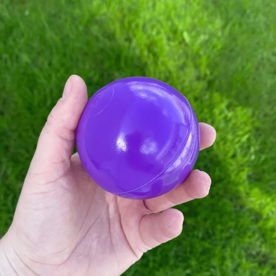 Bollhav bollar Ø7 cm - Lila, 100 stk