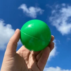 Bollhavsbollar Ø7 cm - Klargrön, 100 st.