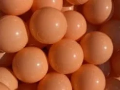 Bollhavsbollar Ø7 cm - Orange, 100 st.
