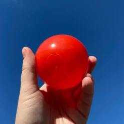 Bollhavsbollar Ø7 cm - Röd, 100 st.