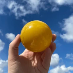 Bollhavsbollar Ø7 cm - Senapsgul, 100 st.