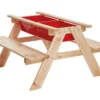 Bord- och bänk-möbel för sand, vatten och lera
