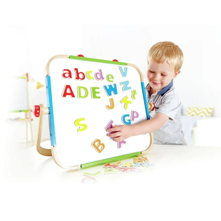 Bordstaffli med griffeltavla & whiteboard