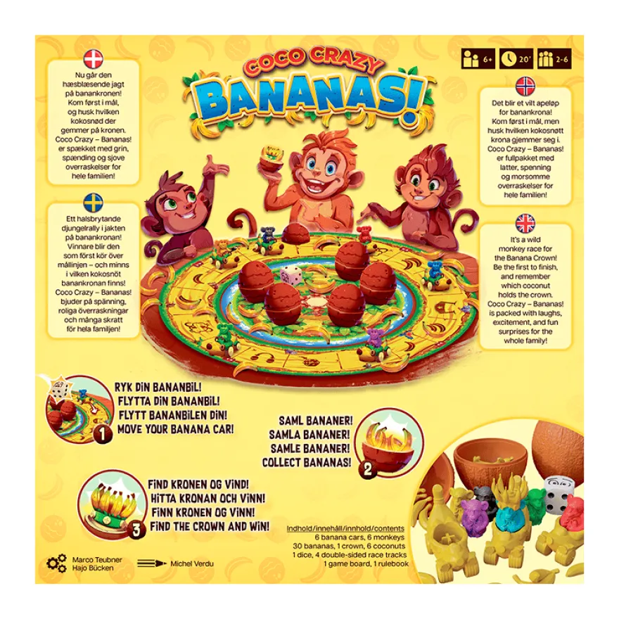 Brädspel - Coco Crazy Bananas!