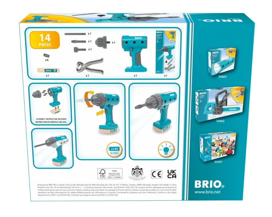 BRIO Builder – Skruvdragare