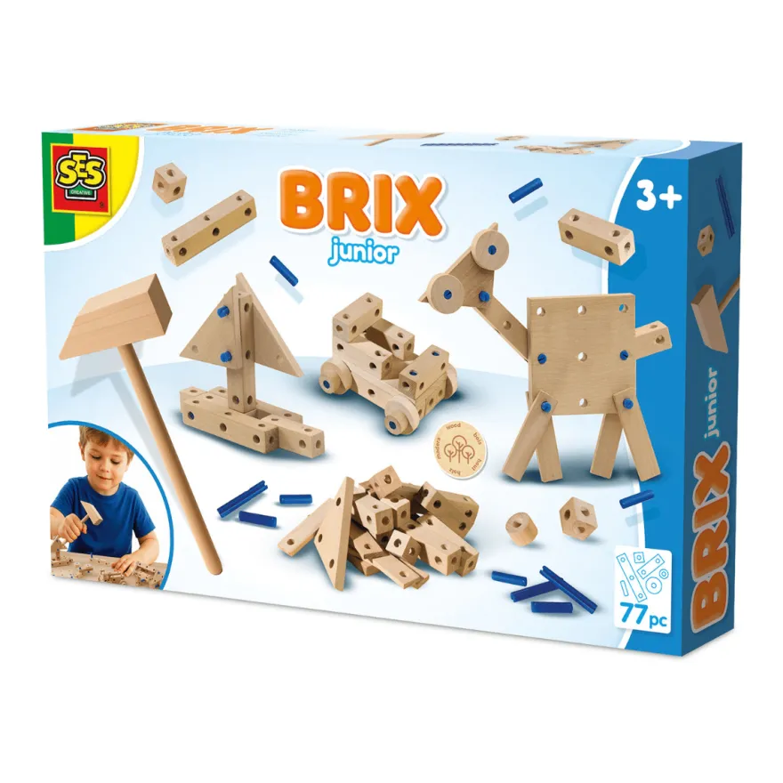 BRIX junior – Startpaket, 77 delar
