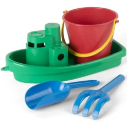 Båt- och sandpaket, 4 delar