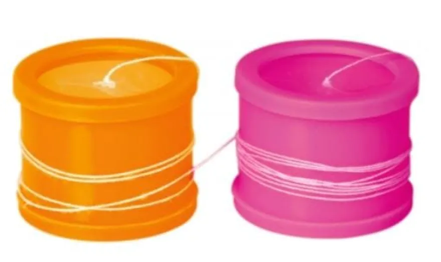 Burktelefoner, 1 set (blandade färger)