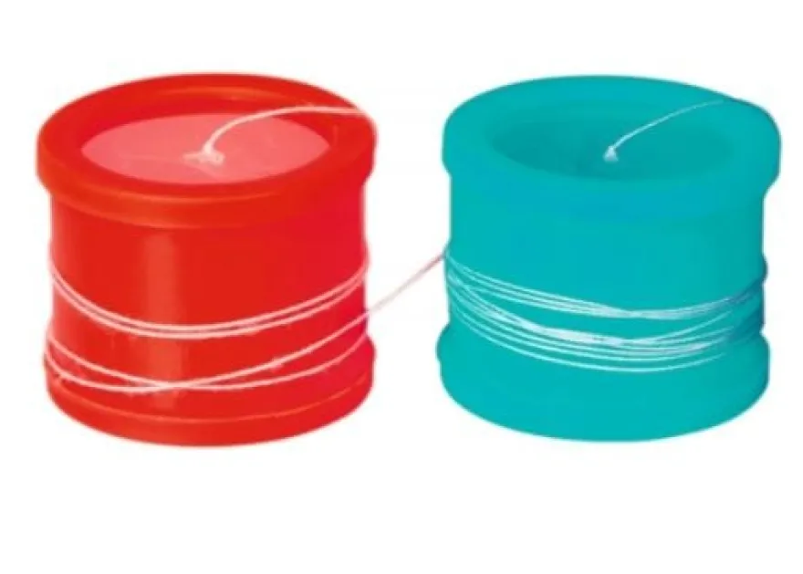 Burktelefoner, 1 set (blandade färger)