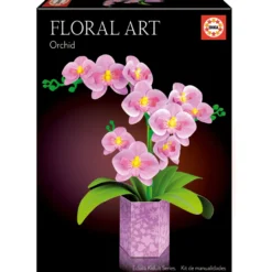 Bygg en blomma (papper) – Orkidé